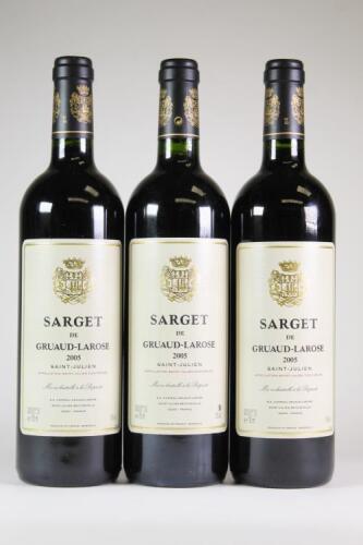 (3) 2005 Sarget de Gruaud Larose, St Julien&nbsp;&nbsp;