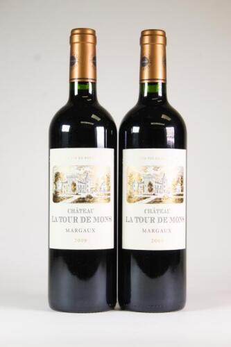 (2) 2009 Chateau La Tour de Mons, Margaux