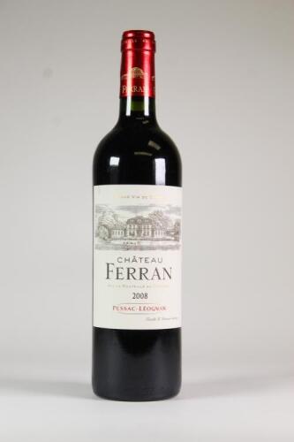 (1) 2008 Chateau Ferran, Pessac Leognan