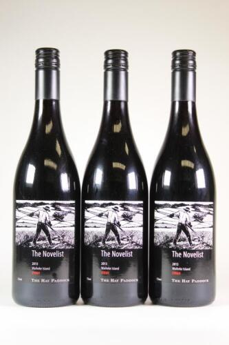 (3) 2013 The Hay Paddock The Novelist Syrah, Waiheke