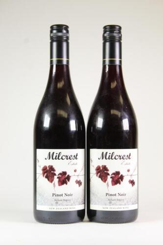 (2) 2012 Milcrest Estate Pinot Noir, Nelson