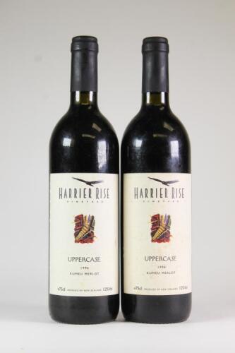(2) 1996 Harrier Rise Uppercase Merlot, Kumeu