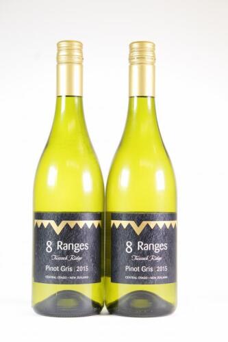 (2) 2015 8 Ranges Tussock Ridge Pinot Gris&nbsp;