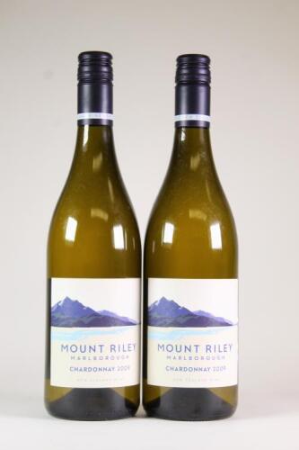 (2) 2009 Mount Riley Chardonnay, Marlborough