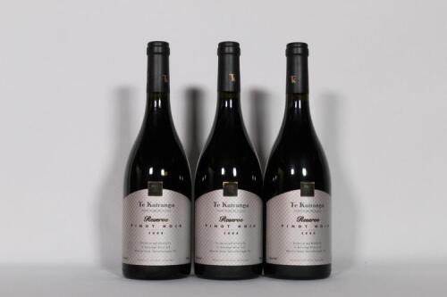 (3) 2000 Te Kairanga Reserve Pinot Noir, Martinborough