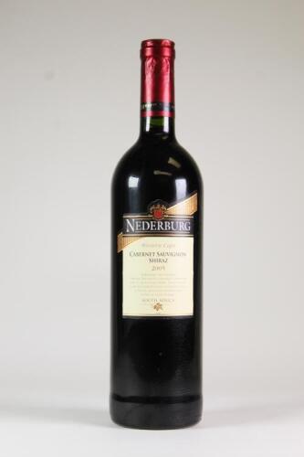 (1) 2005 Nederburg Cabernet Sauvignon/Shiraz, Western Cape -South Africa