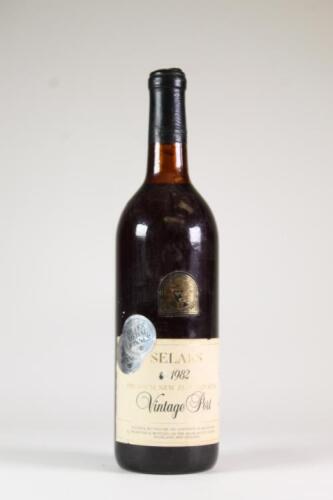 (1) 1982 Selaks Vintage Port, Kumeu