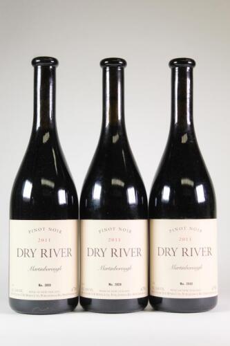 (3) 2011 Dry River Pinot Noir, Martinborough