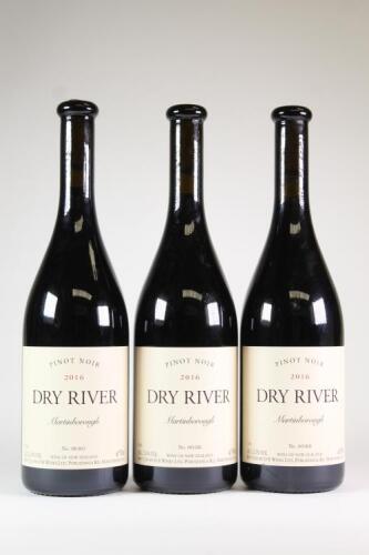 (3) 2016 Dry River Pinot Noir, Martinborough