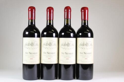 (4) 2008 St Nesbit Merlot/Cabernet Franc/Petit Verdot, Karaka