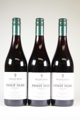 (3) 2019 Felton Road Cornish Point Pinot Noir, Bannockburn