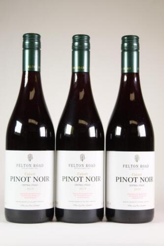 (3) 2019 Felton Road Calvert Pinot Noir, Bannockburn