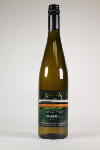 (1) 2001 Gibbston Valley Riesling, Central Otago