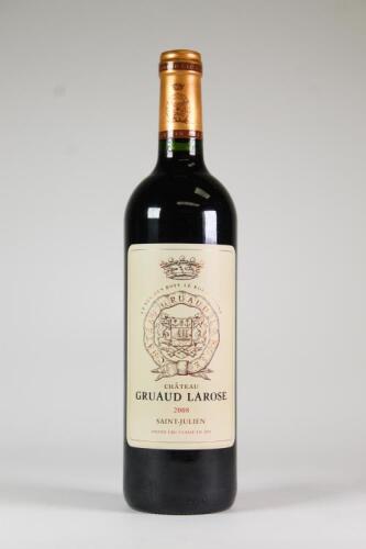 (1) 2008 Chateau Gruaud Larose, St Julien 2eme Cru Classe