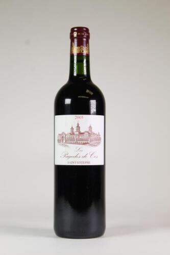 (1) 2005 Les Pagodes de Cos, St Estephe