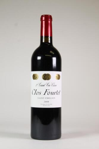 (1) 2008 Clos Fourtet, St Emilion