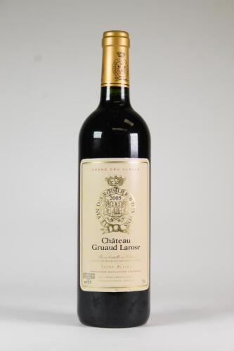 (1) 2005 Chateau Gruaud Larose, St Julien 2eme Cru Classe
