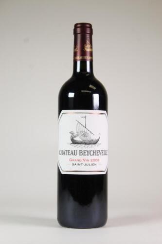 (1) 2008 Chateau Beychevelle, St Julien 4eme Cru Classe