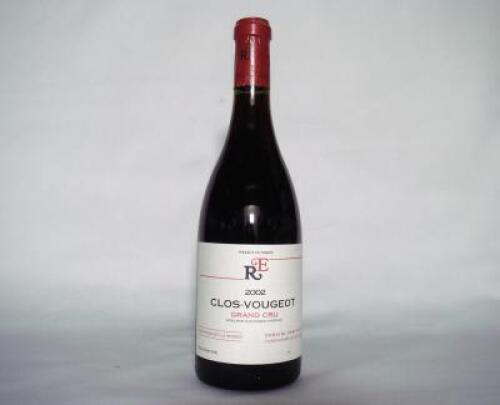 (1) 2002 Domaine Rene Engel Clos Vougeot Grand Cru, Cote de Nuits