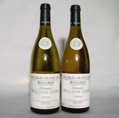 (2) 2006 Domaine William Fevre Bougros Cote Bouguerots Grand Cru, Chablis
