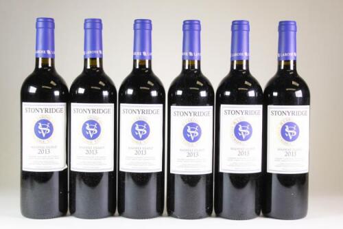 (6) 2013 Stonyridge Vineyard Larose, Waiheke