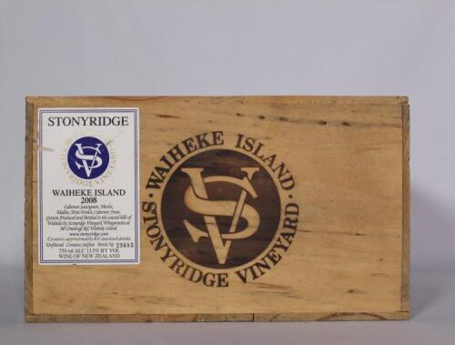 (6) 2008 Stonyridge Larose, Waiheke