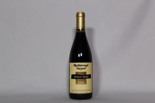 (1) 1998 Martinborough Vineyards Pinot Noir, Martinborough