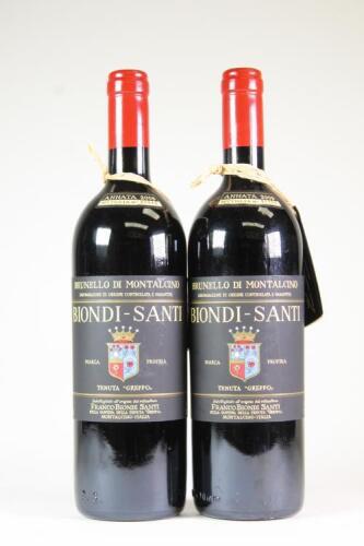 (2) 2005 Biondi Santi Tenuta Greppo Annata Brunello di Montalcino, Tuscany