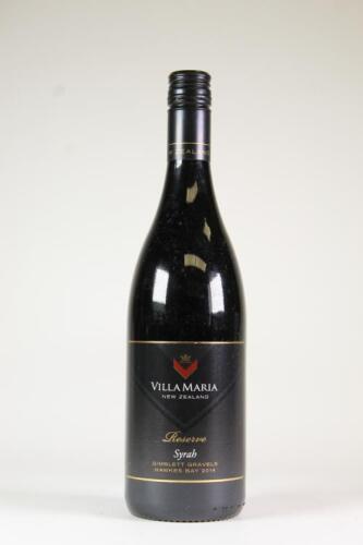 (1) 2014 Villa Maria Reserve Syrah, Hawkes Bay