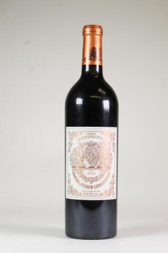 (1) 2005 Chateau Pichon-Longueville au Baron de Pichon-Longueville, Pauillac 2eme Cru Classe