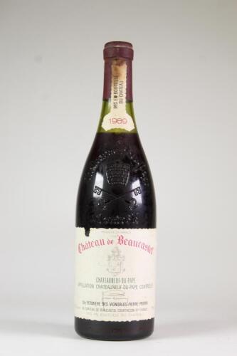 (1) 1989 Chateau de Beaucastel Chateauneuf du Pape