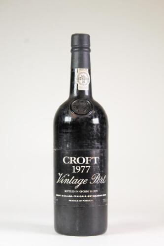 (1) 1977 Croft Vintage, Oporto