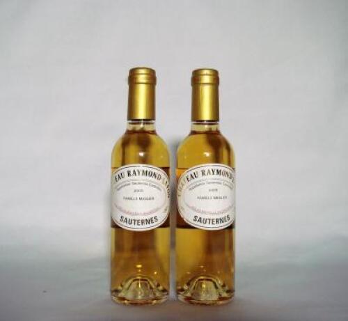 (2) 2005 Chateau Raymond Lafon 375ml, Sauternes