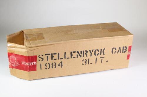 (1) 1984 Stellenryck Cabernet Sauvignon 3000ml, Coastal Region