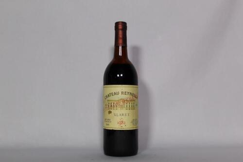 (1) 1982 Chateau Reynella Vintage Reserve Claret, McLaren Vale/Coonawarra SA
