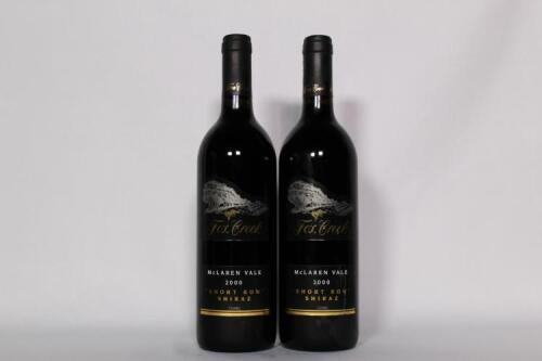 (2) 2000 Fox Creek Short Row Shiraz, McLaren Vale SA