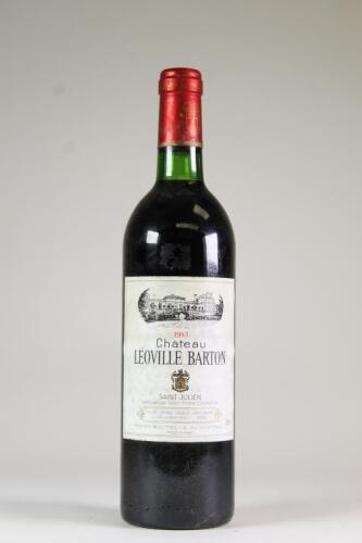 (1) 1983 Chateau Leoville Barton, St Julien 2eme Cru Classe