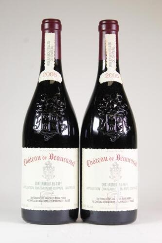 (2) 2004 Chateau de Beaucastel Chateauneuf du Pape