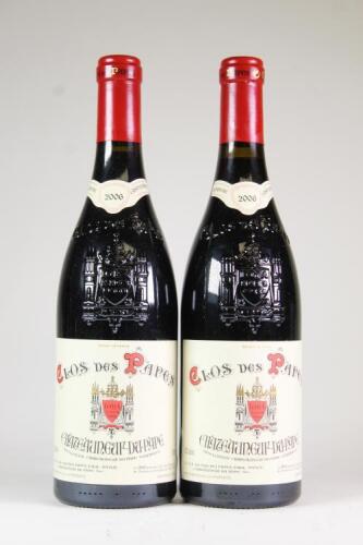 (2) 2006 Clos des Papes Chateauneuf du Pape