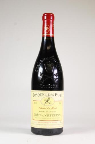 (1) 2001 Bosquet des Papes Chante le Merle Vieilles Vignes Chateauneuf du Pape