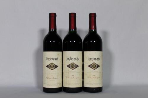(3) 1981 Inglenook Cabernet Sauvignon, Napa