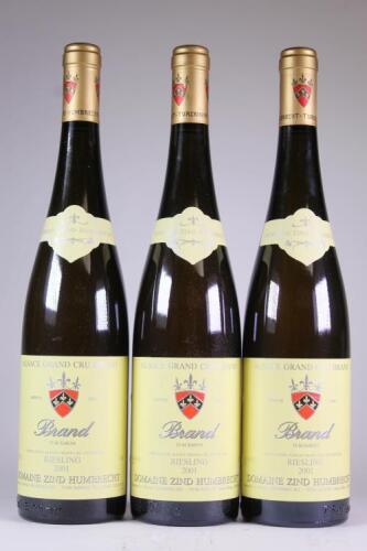 (3) 2001 Domaine Zind Humbrecht Brand Grand Cru Riesling