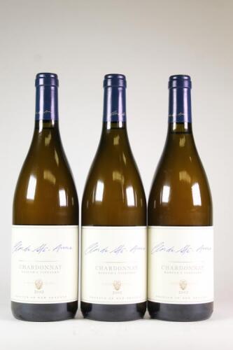 (3) 2002 Millton Clos Sainte Anne Chardonnay, Gisborne