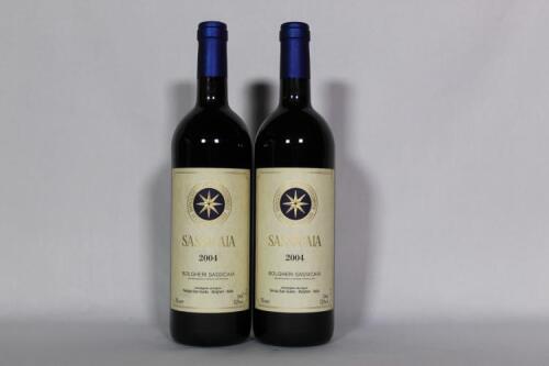 (2) 2004 Tenuta San Guido Sassicaia, Bolgheri