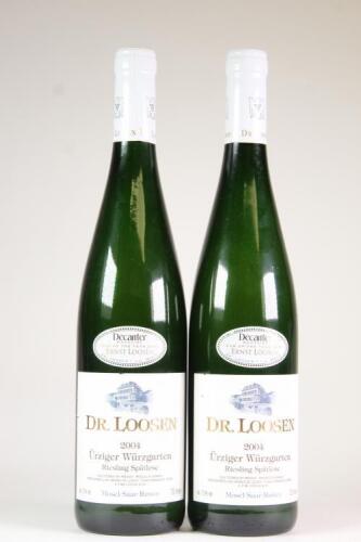 (2) 2004 Dr Loosen Urziger Wurzgarten Riesling Spatlese, Mosel Saar Ruwer