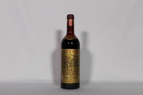 (1) 1975 Ruffino Riserva Chianti, Tuscany