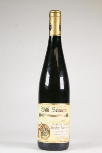 (1) 2005 Willi Schaefer Graacher Domprobst Riesling Beerenauslese, Mosel Saar Ruwer