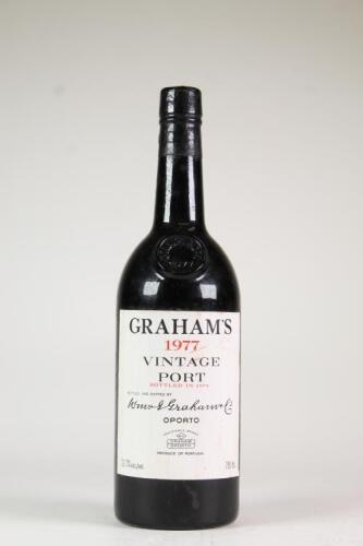 (1) 1977 Graham's Vintage, Oporto