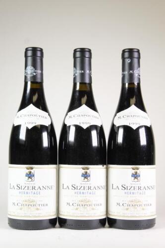 (3) 1999 Chapoutier La Sizeranne Hermitage