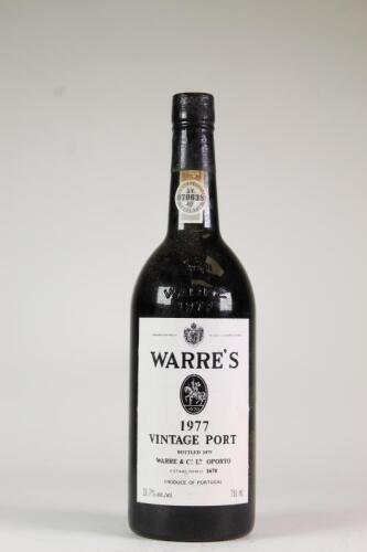 (1) 1977 Warre's Vintage, Oporto